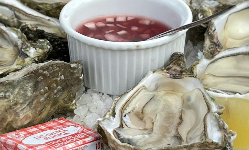 Les huîtres de l'île de Ré