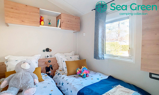 Mobil home neuf Grenettes 3ch chambre twin