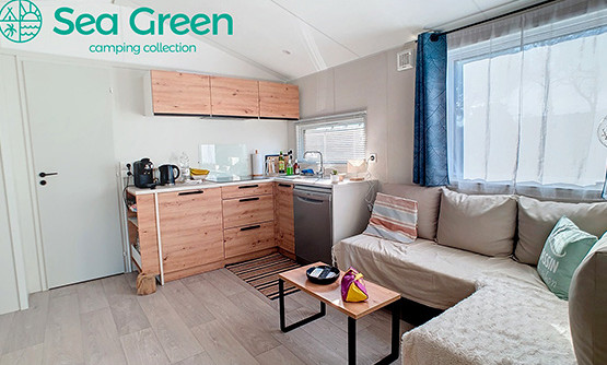 Mobil home neuf Grenettes 3ch salon