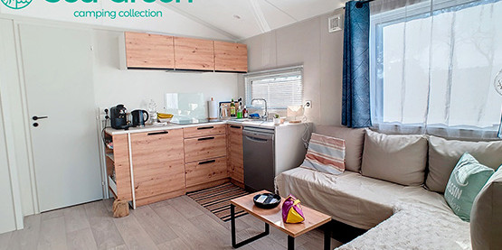 Mobil home neuf Grenettes 3ch salon
