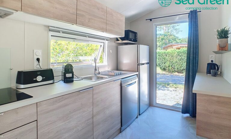 Mobil home neuf Grenettes cuisine