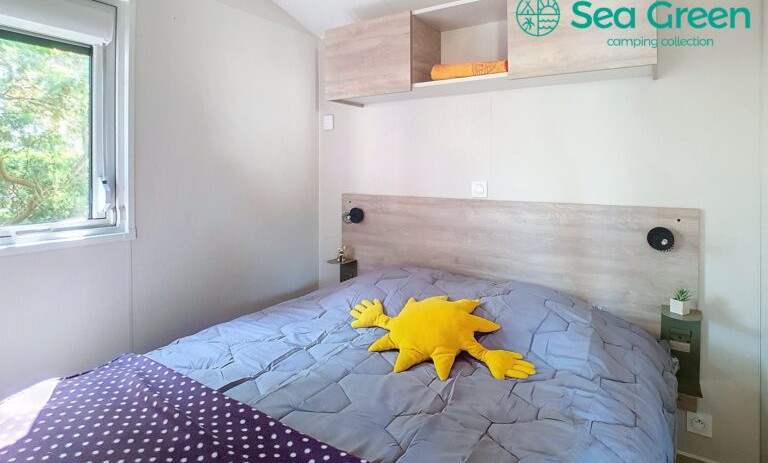 Mobil home neuf Grenettes chambre