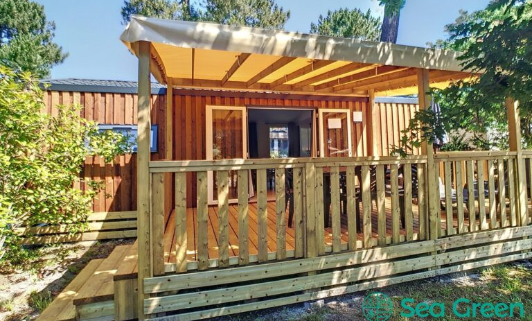 Mobil home neuf Grenettes extérieur