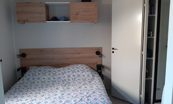 Mobil home occasion Grenettes chambre