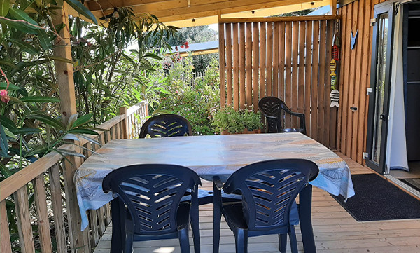 MH occasion Grenettes terrasse